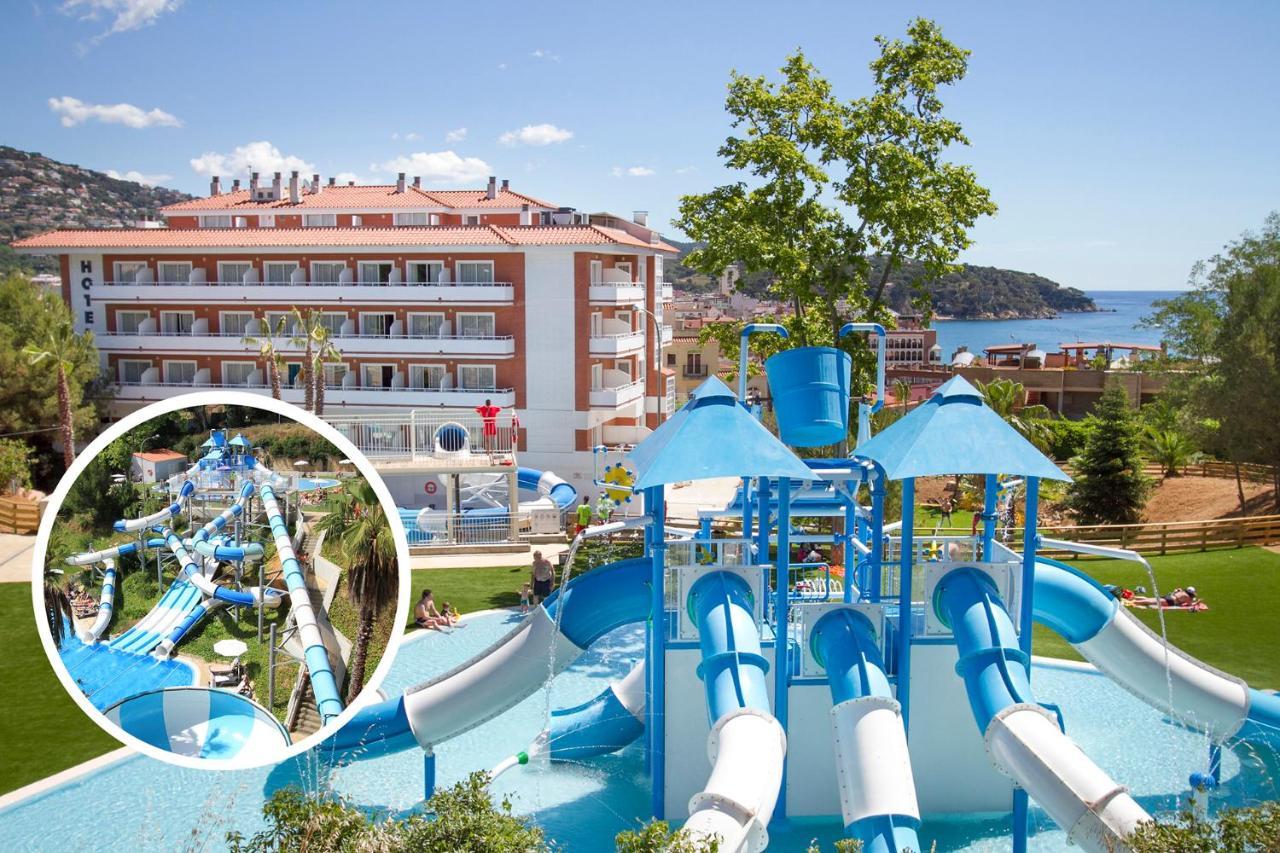 Hotel Gran Garbi & Aquasplash Lloret de Mar Exterior foto